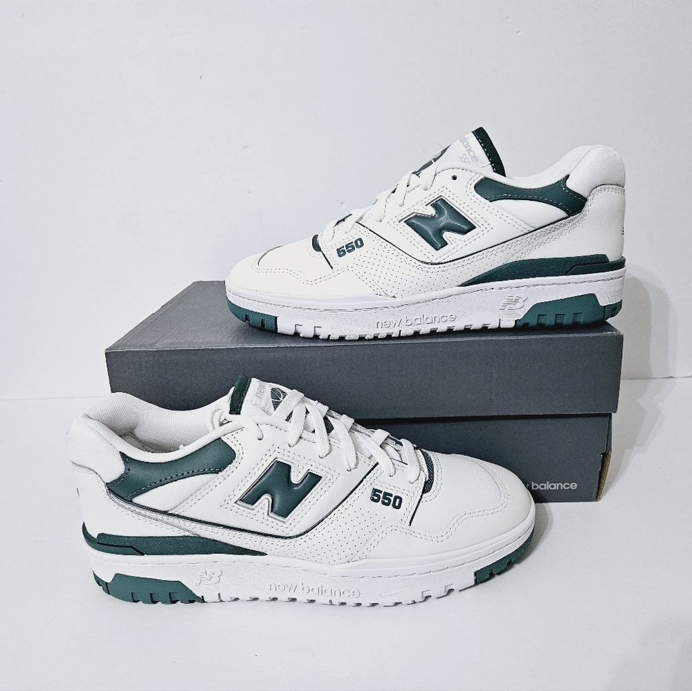 New Balance Wmn 550 Grey Green